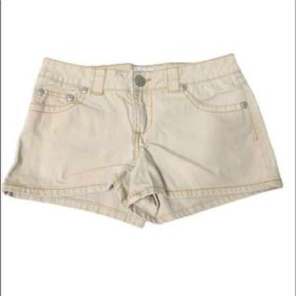 No Boundaries Tan Shorts Juniors Size 7 - Picture 1 of 4